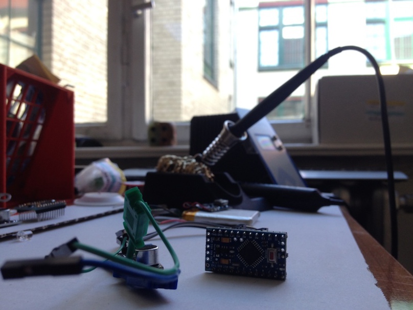 Microphone, OpAmp and our new Ersa i'CON PICO soldering station