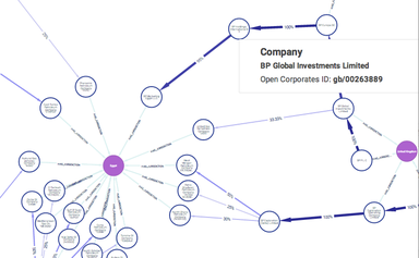 Company Ownership Graph